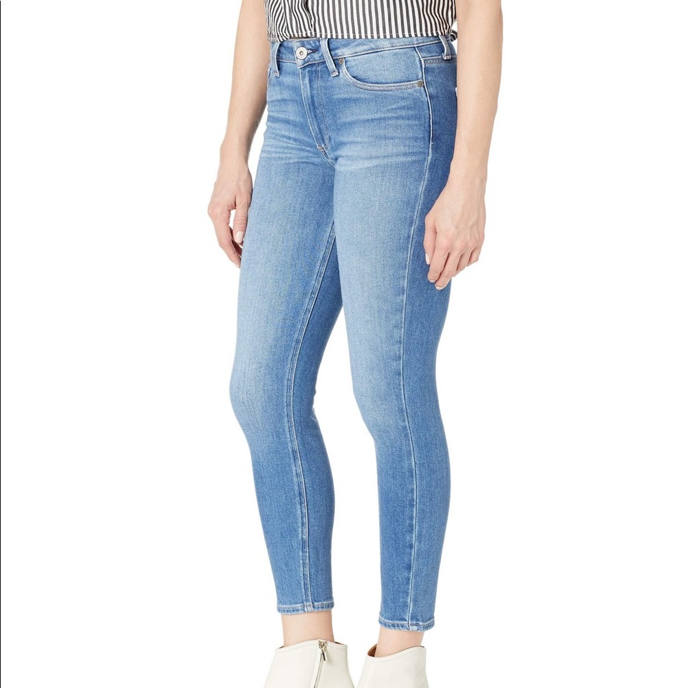 PAIGE Hoxton Crop High Rise Ultra Skinny jeans